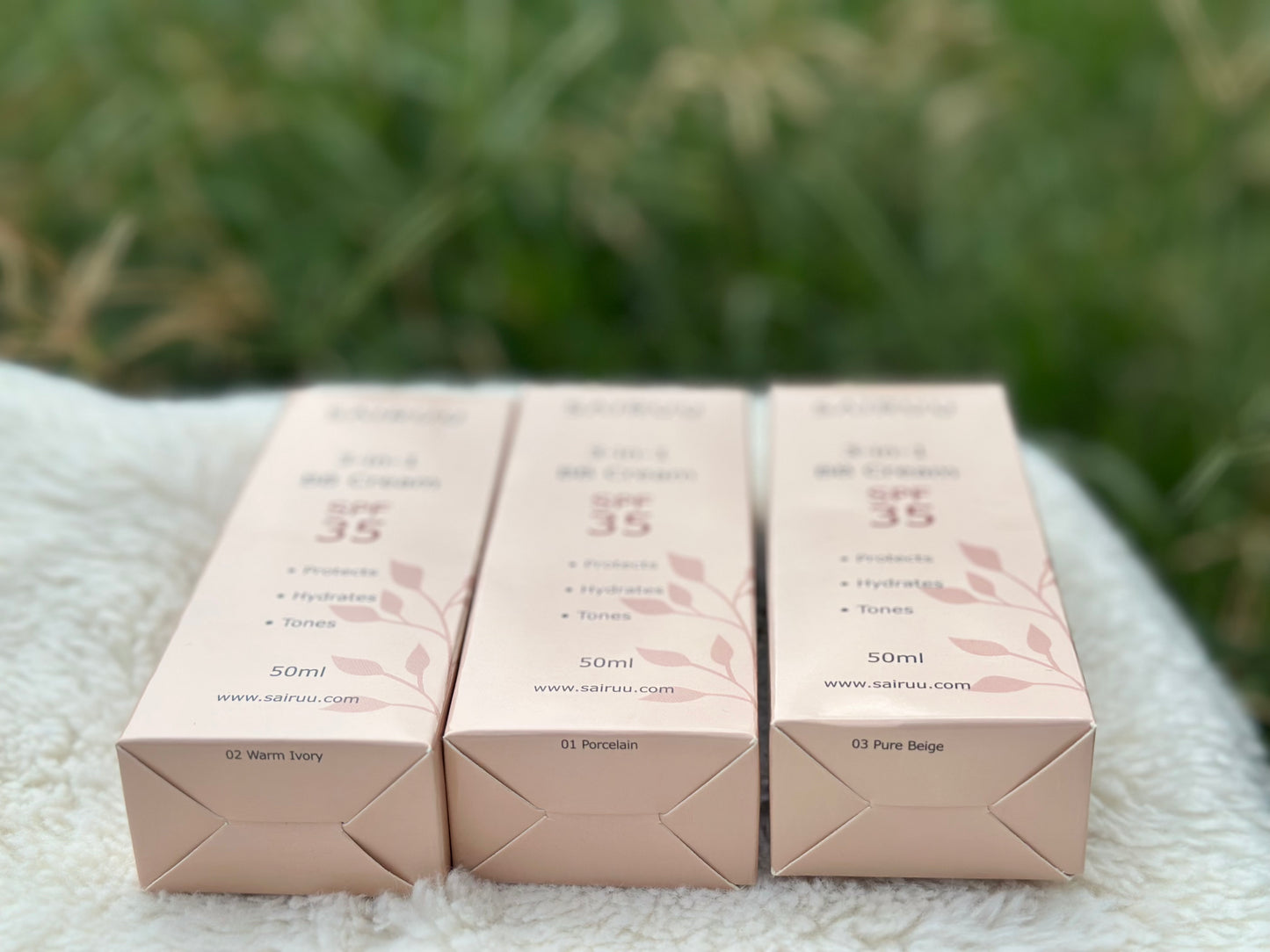 SAIRUU 3-in-1 BB Cream SPR35 | Protect, Hydrate, Tone | 50 ml